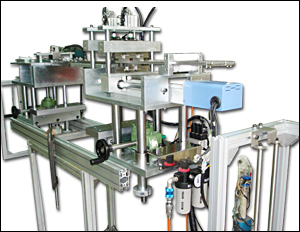 LED tape feeding & rewinding machine.[ IJLED-500 ]